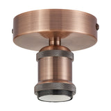 Dreifa E27 Ceiling Light 10cm - Antique Copper