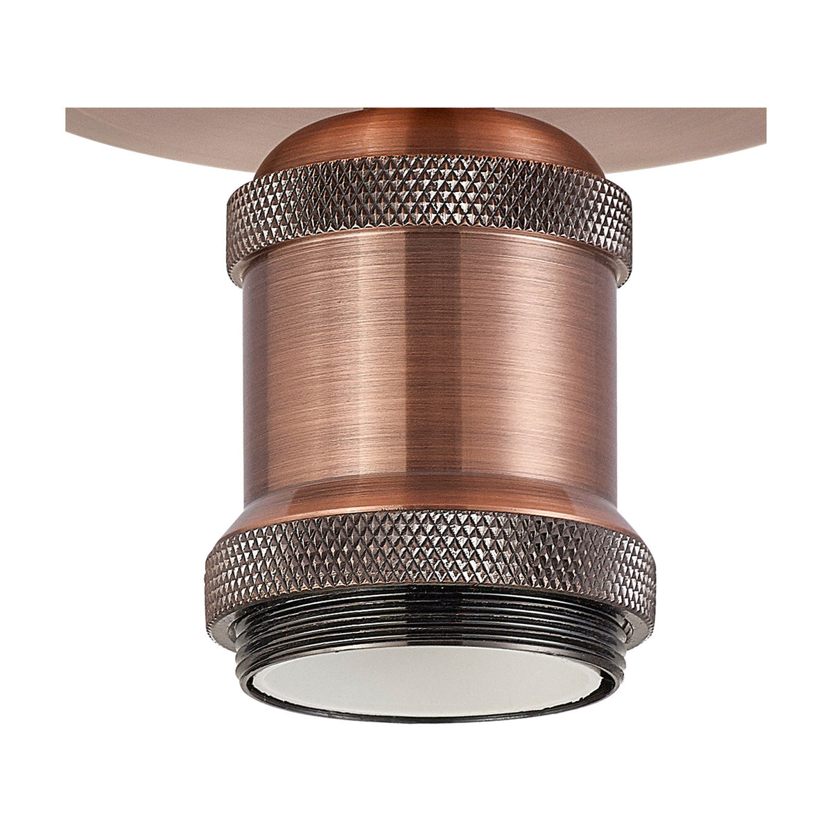 Dreifa E27 Ceiling Light 10cm - Antique Copper