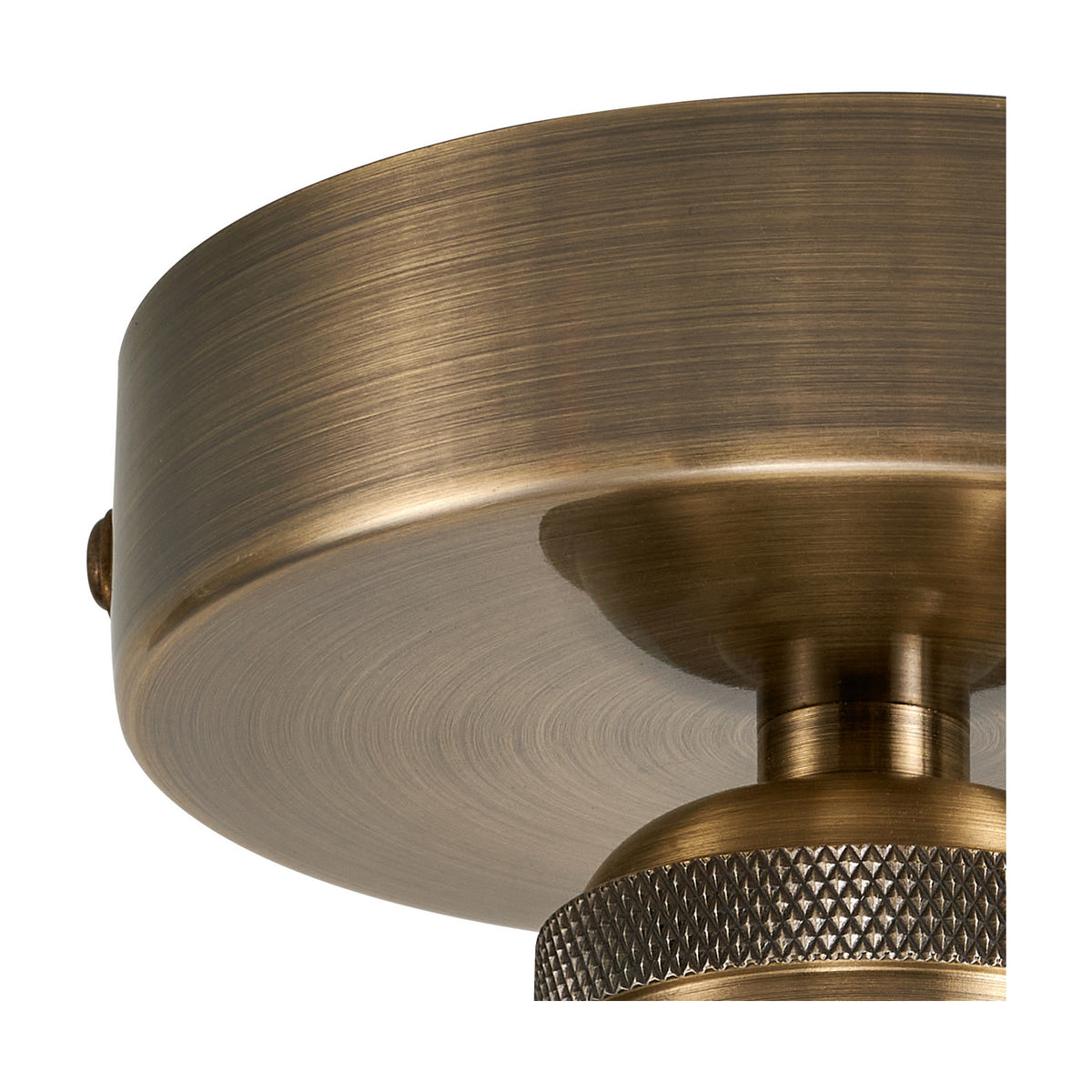 Dreifa E27 Ceiling Light 10cm - Antique Brass
