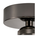 Dreifa E27 Ceiling Light 10cm - Black Chrome