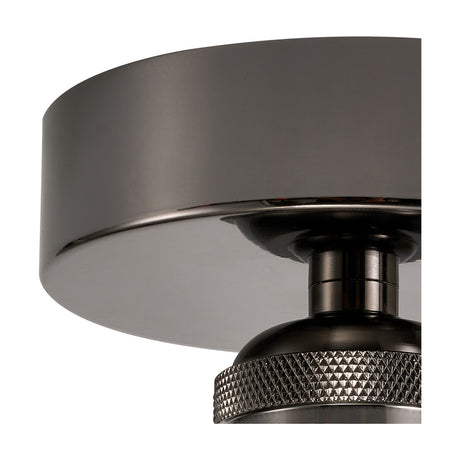Dreifa E27 Ceiling Light 10cm - Black Chrome