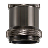 Dreifa E27 Ceiling Light 10cm - Black Chrome
