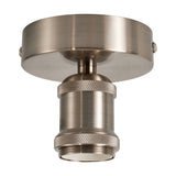 Dreifa E27 Ceiling Light 10cm - Satin Nickel