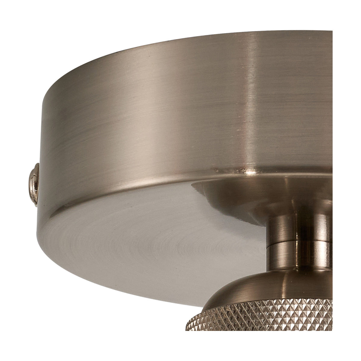 Dreifa E27 Ceiling Light 10cm - Satin Nickel