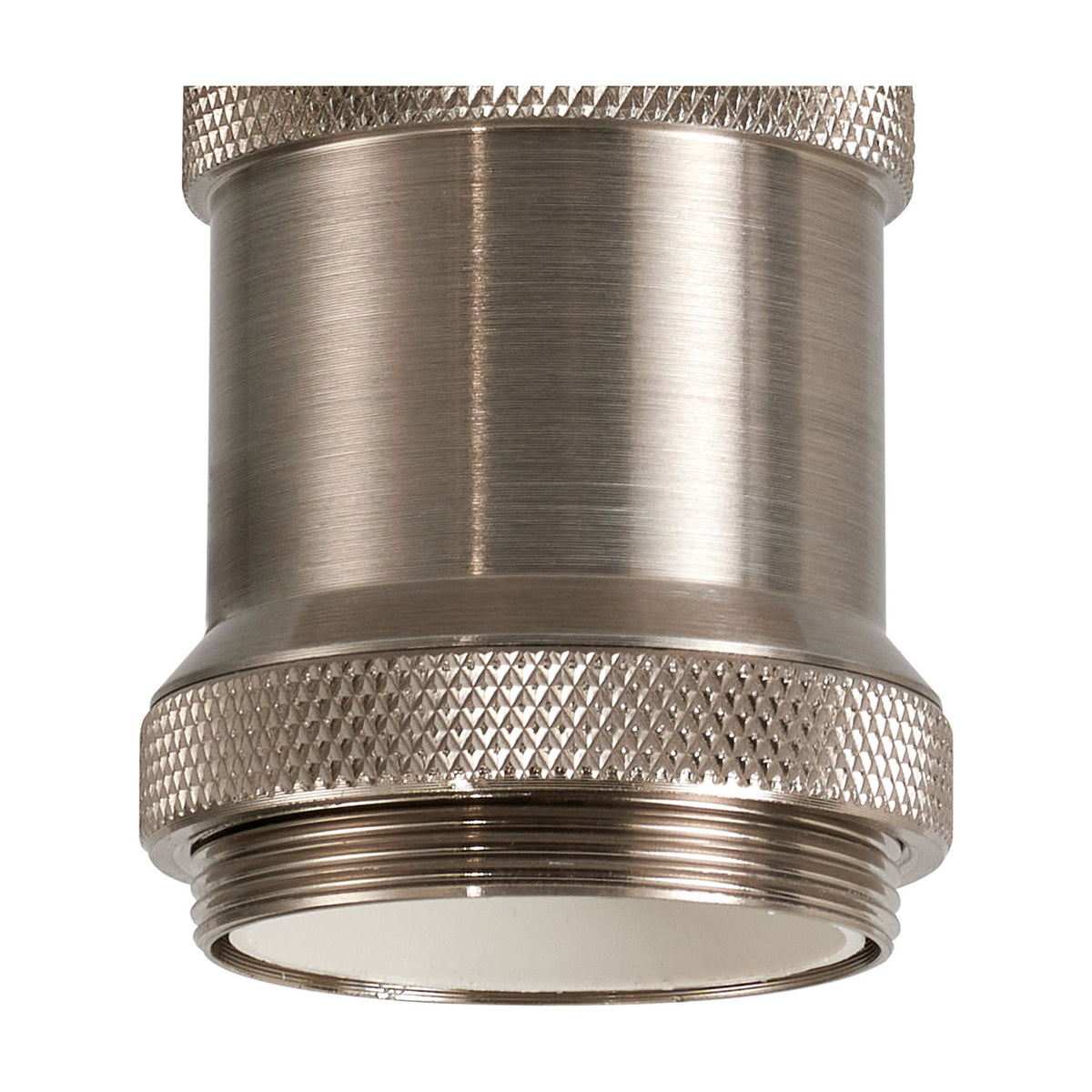 Dreifa E27 Ceiling Light 10cm - Satin Nickel
