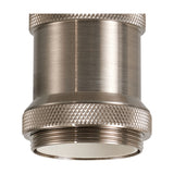 Dreifa E27 Ceiling Light 10cm - Satin Nickel