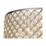 Sasha 3 Light Semi Flush Ceiling Light 40.5cm - Polished Chrome