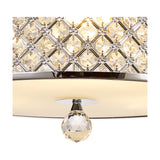 Sasha 3 Light Semi Flush Ceiling Light 40.5cm - Polished Chrome