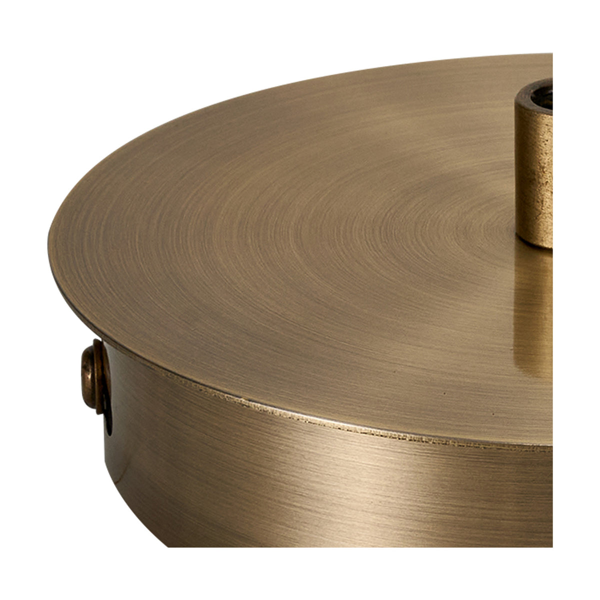 Dreifa Ceiling Box 11cm - Antique Brass