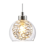 Talia 5 Light G9 Round Pendant Light 45cm - Polished Chrome