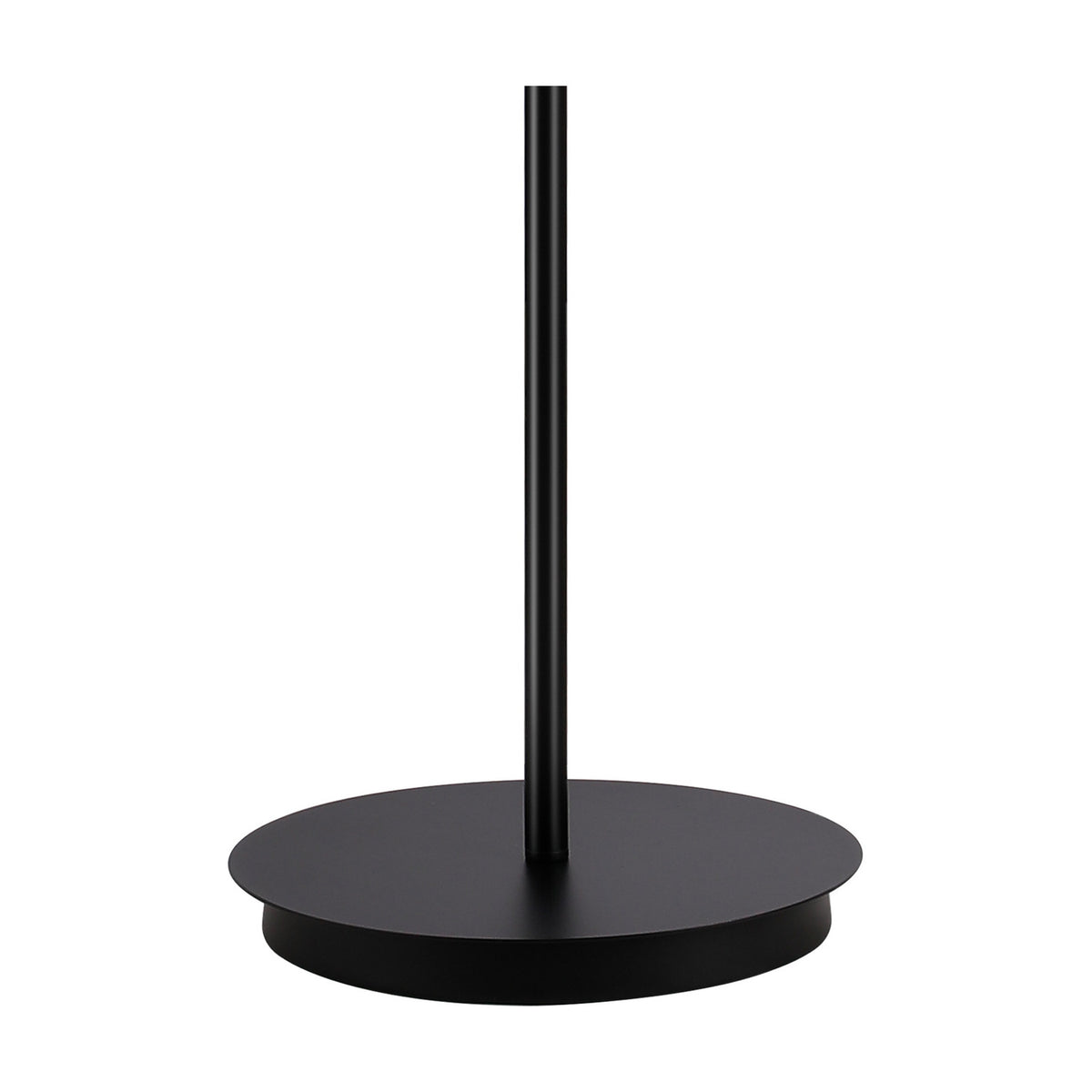 Carlton E27 Floor Lamp 28cm - Satin Black