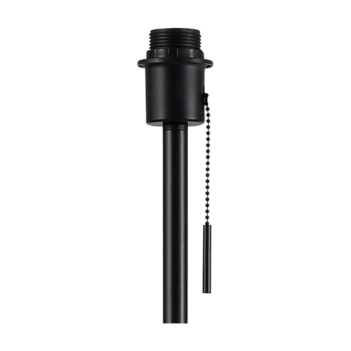 Carlton E27 Floor Lamp 28cm - Satin Black