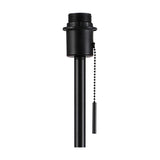 Carlton E27 Floor Lamp 28cm - Satin Black
