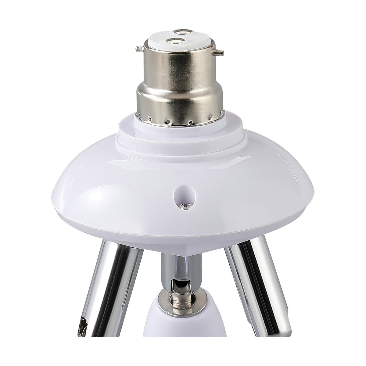 Additions B22 Plug Adaptor 13cm - White