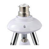 Additions B22 Plug Adaptor 13cm - White