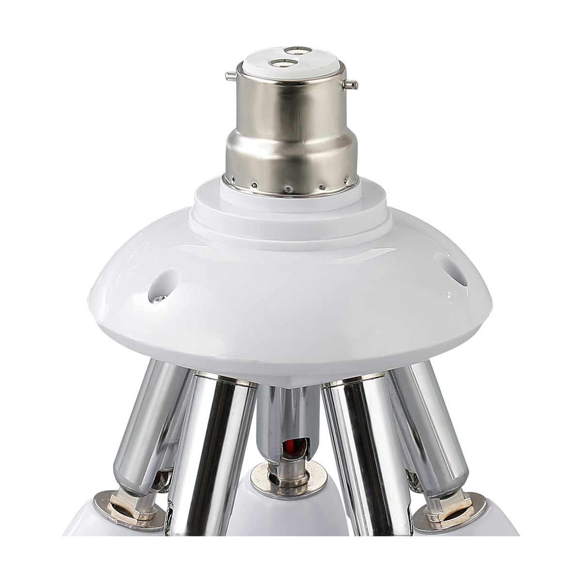 Additions B22 Plug Adaptor 15cm - White