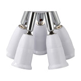Additions B22 Plug Adaptor 15cm - White