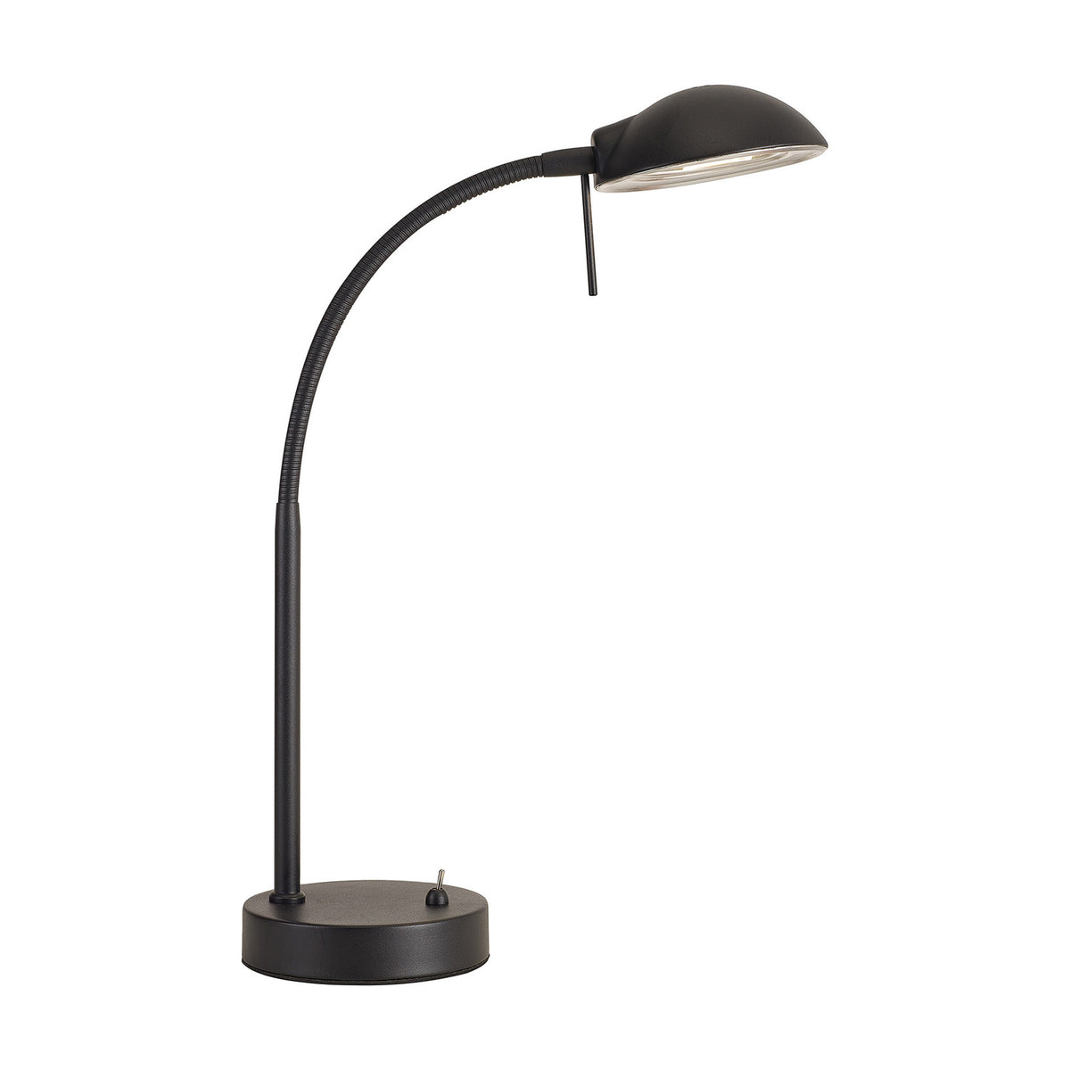 G9 Table Lamp 30cm Long - Satin Black