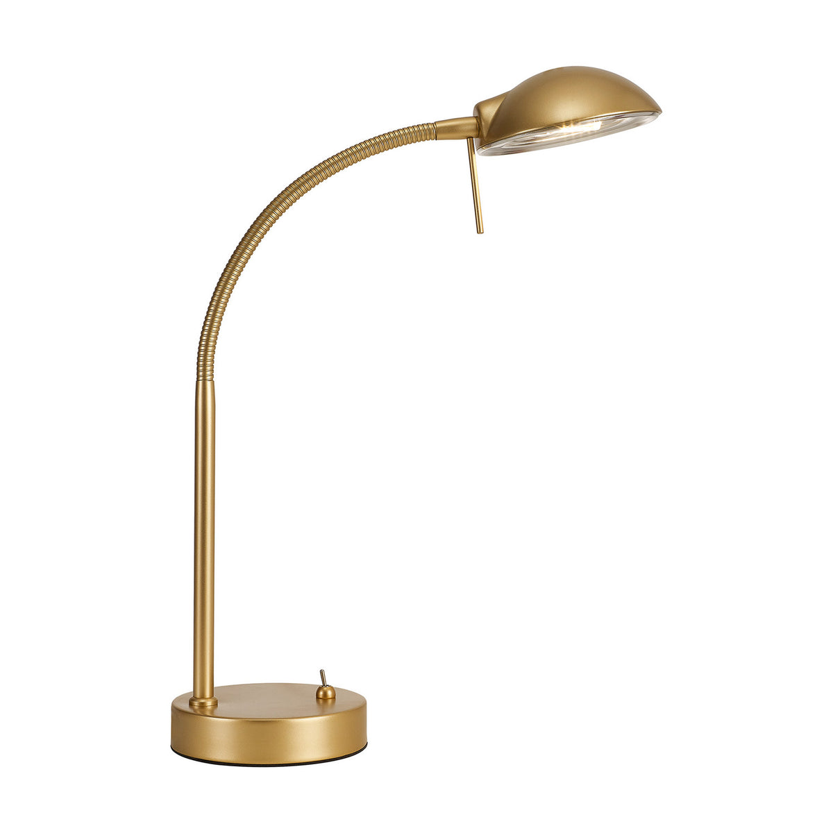 G9 Table Lamp 30cm Long - Gold