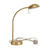 G9 Table Lamp 30cm Long - Gold