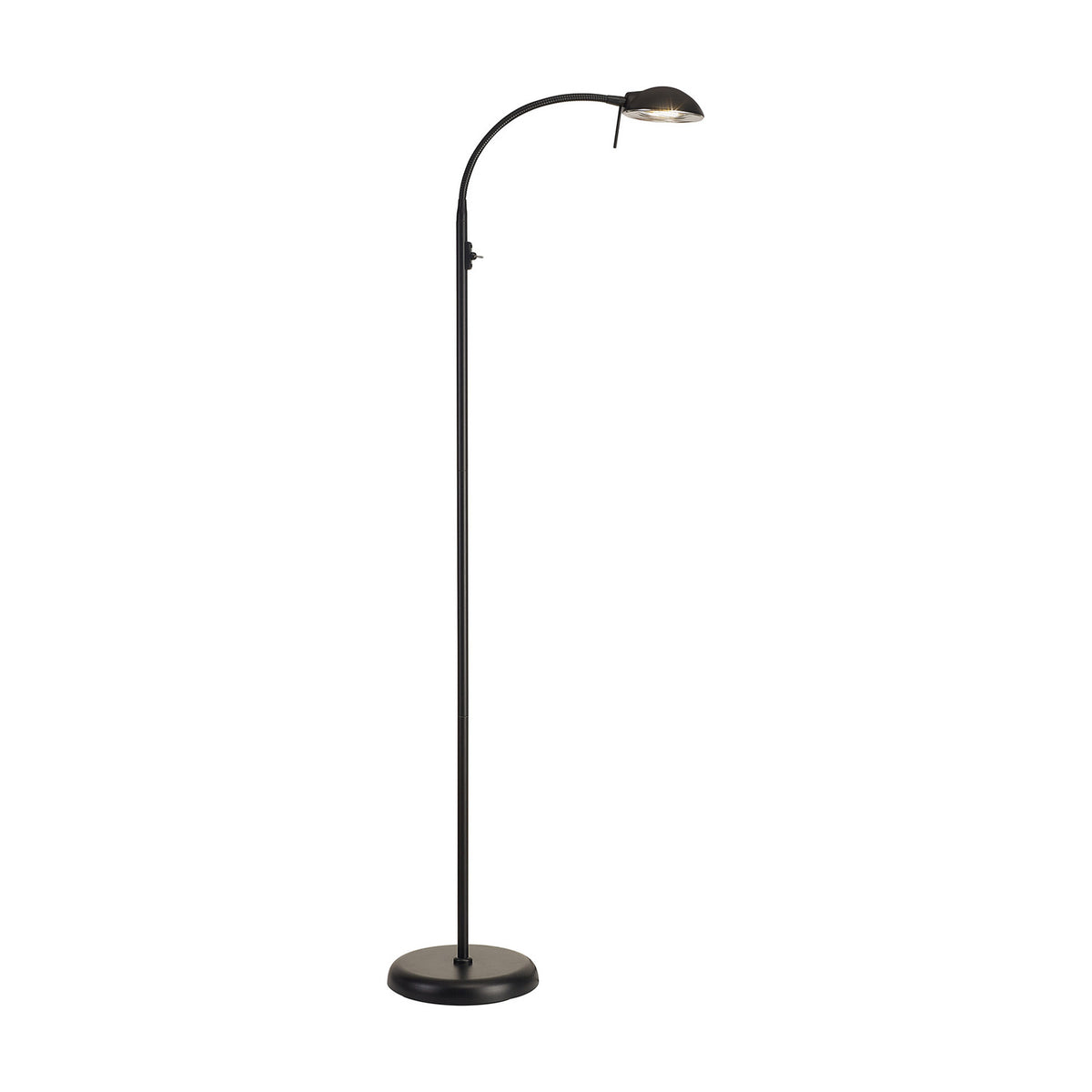 G9 Floor Lamp 22cm Long - Satin Black