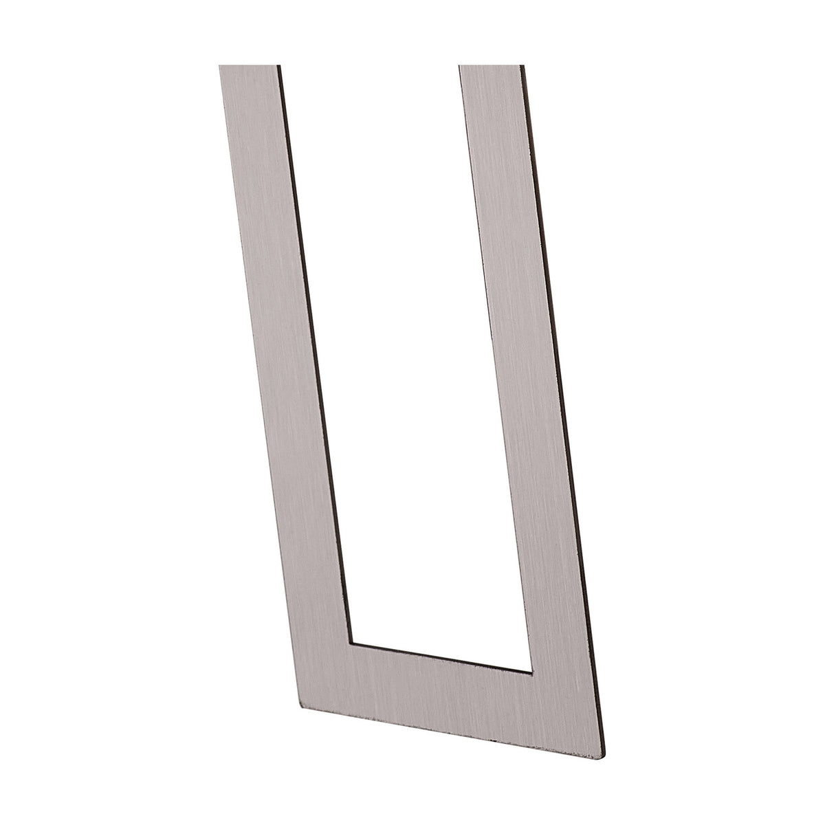 Sigma Shade Clip 22cm High - Satin Nickel