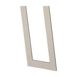 Sigma Shade Clip 22cm High - Satin Nickel
