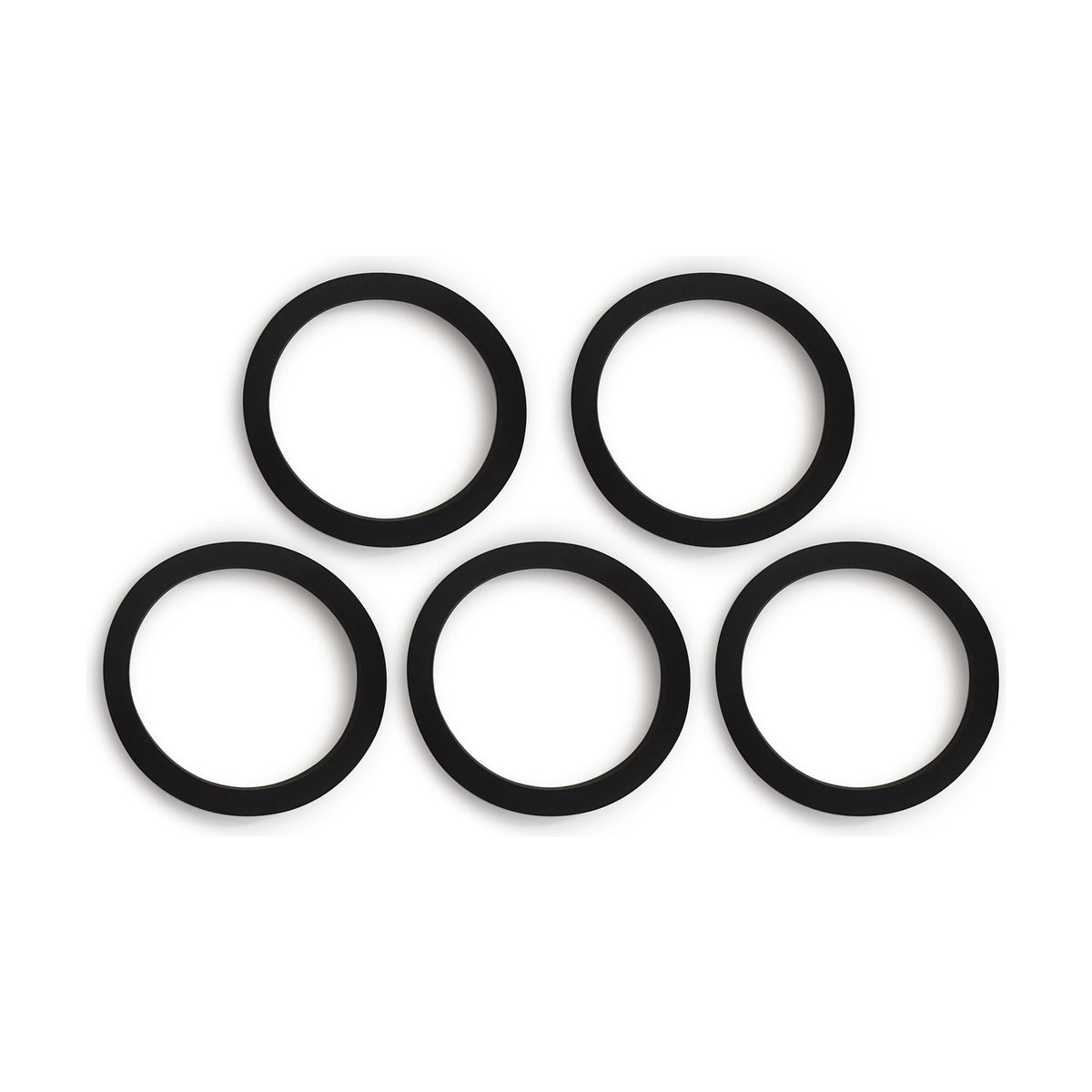 Additions Washer 42mm Wide 5mm High Pack of 5 - Black