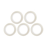Additions Washer 42mm Wide 5mm High Pack of 5 - White