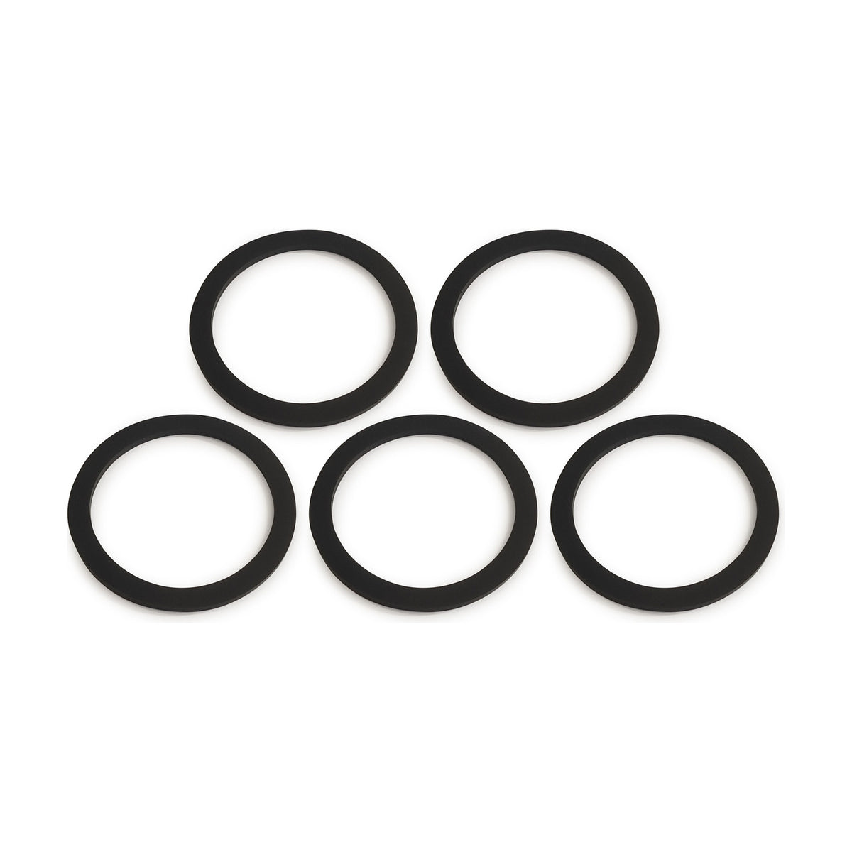 Additions Washer 42mm Wide 2mm High Pack of 5 - Black