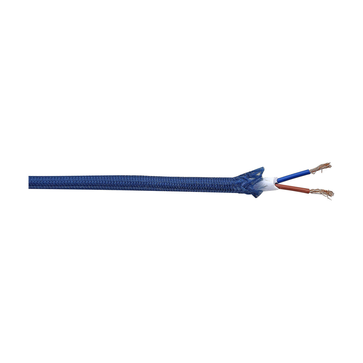 Cavo Braided Copper Cable 2 Core 0.75mm - Dark Blue