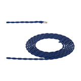 Cavo Braided Twisted Copper Cable 2 Core 0.75mm - Dark Blue