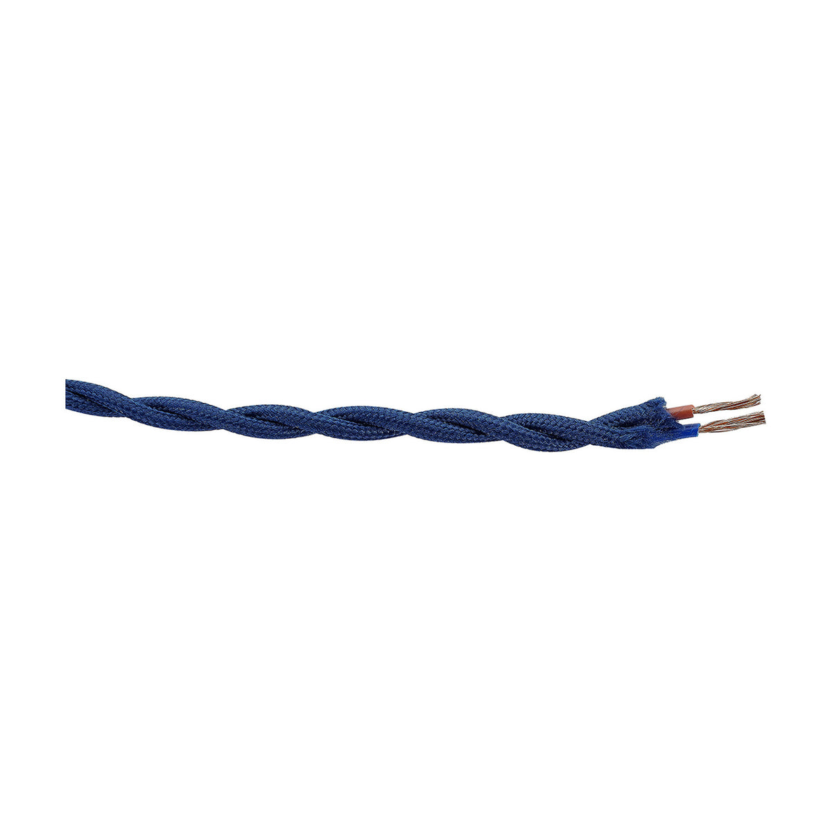 Cavo Braided Twisted Copper Cable 2 Core 0.75mm - Dark Blue