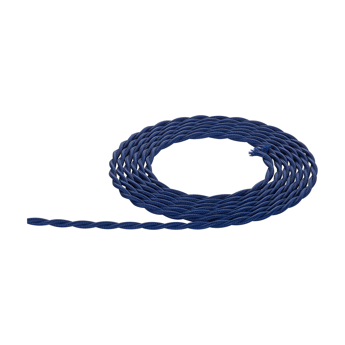 Cavo Braided Twisted Copper Cable 2 Core 0.75mm - Dark Blue