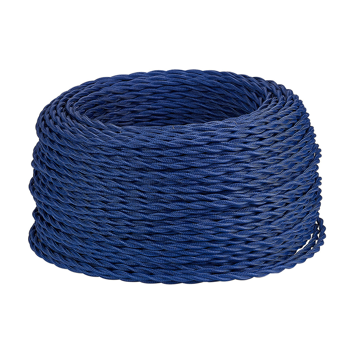 Cavo Braided Twisted Copper Cable 2 Core 0.75mm - Dark Blue