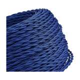 Cavo Braided Twisted Copper Cable 2 Core 0.75mm - Dark Blue