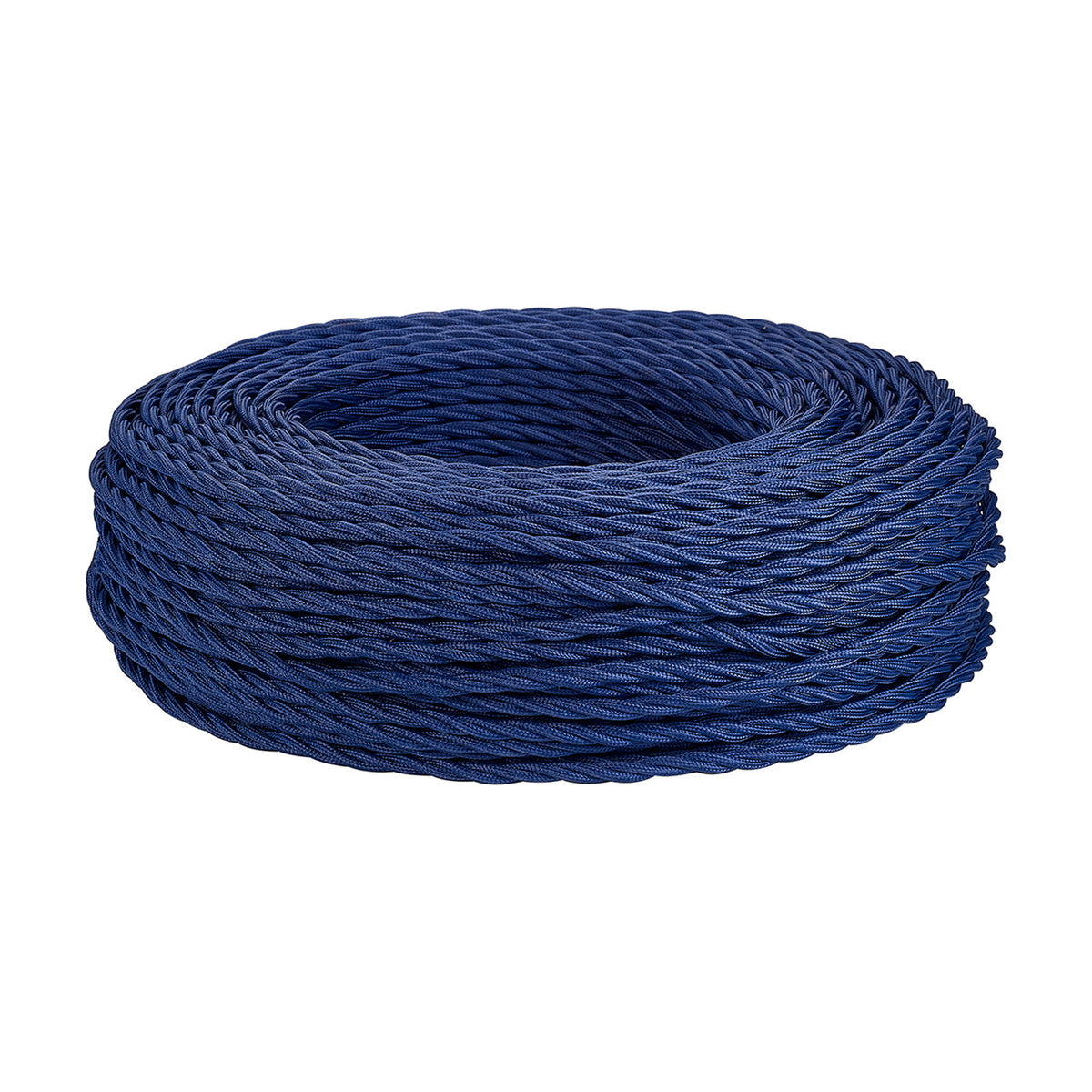 Cavo Braided Twisted Copper Cable 3 Core 0.75mm - Dark Blue