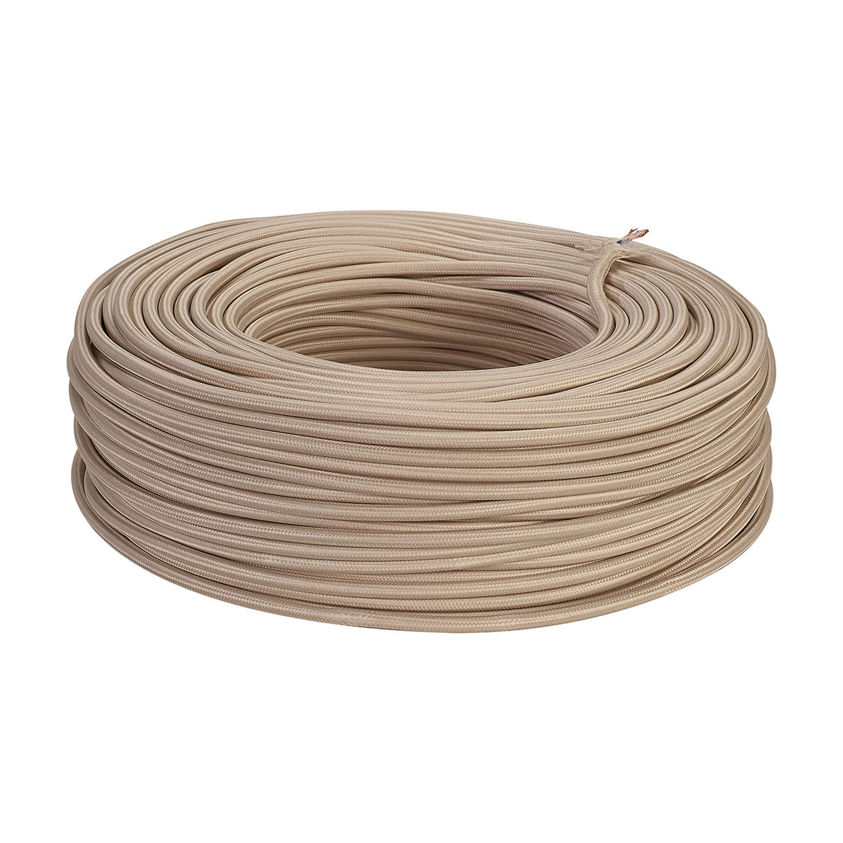 Cavo Braided Copper Cable 2 Core 0.75mm - Ivory