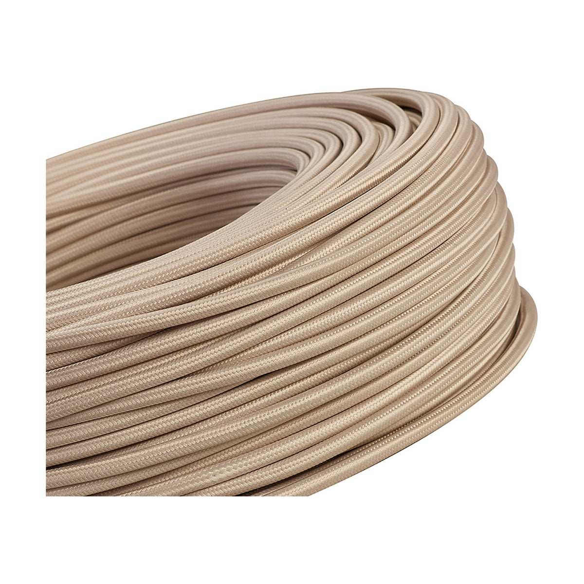 Cavo Braided Copper Cable 2 Core 0.75mm - Ivory
