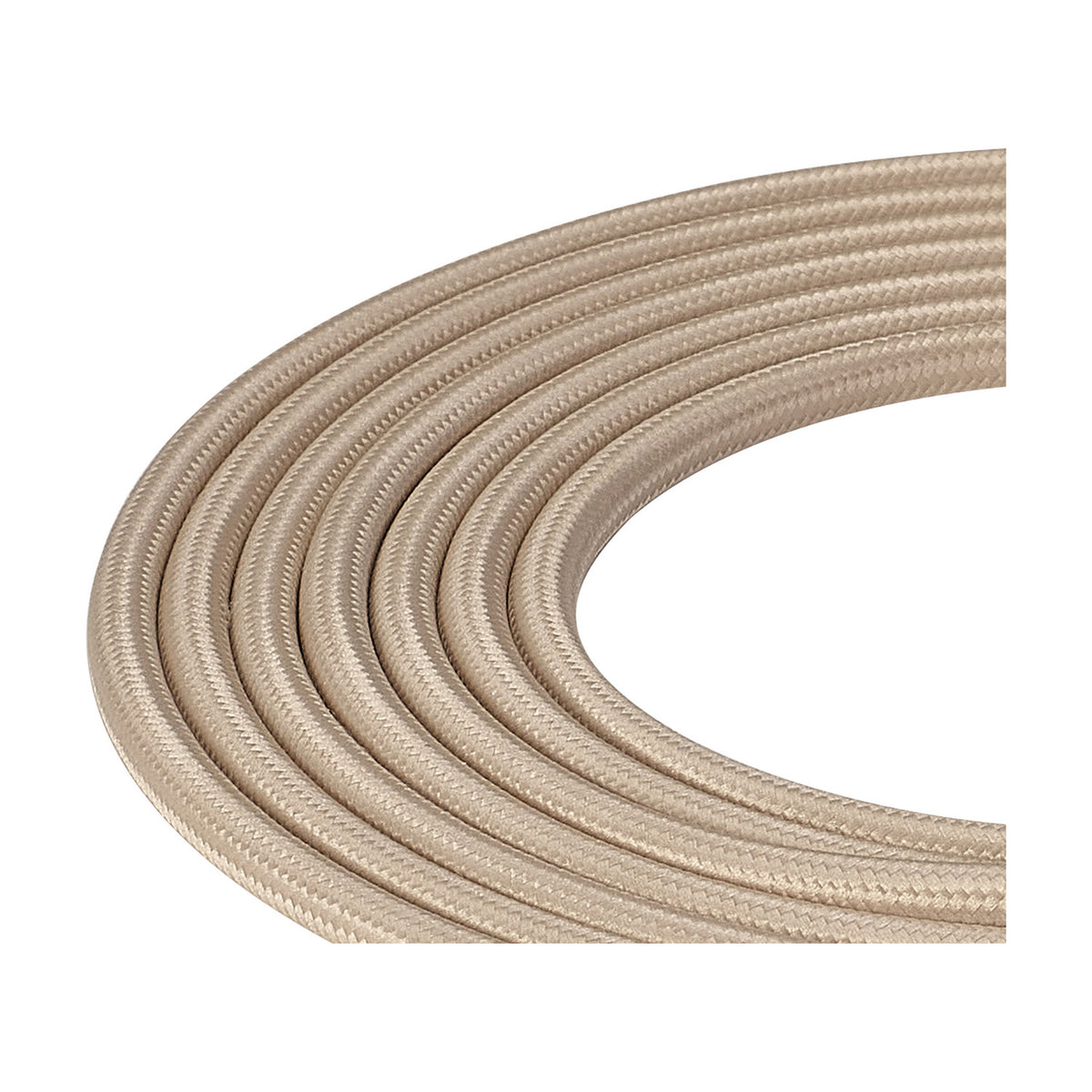Cavo Braided Copper Cable 2 Core 0.75mm - Ivory