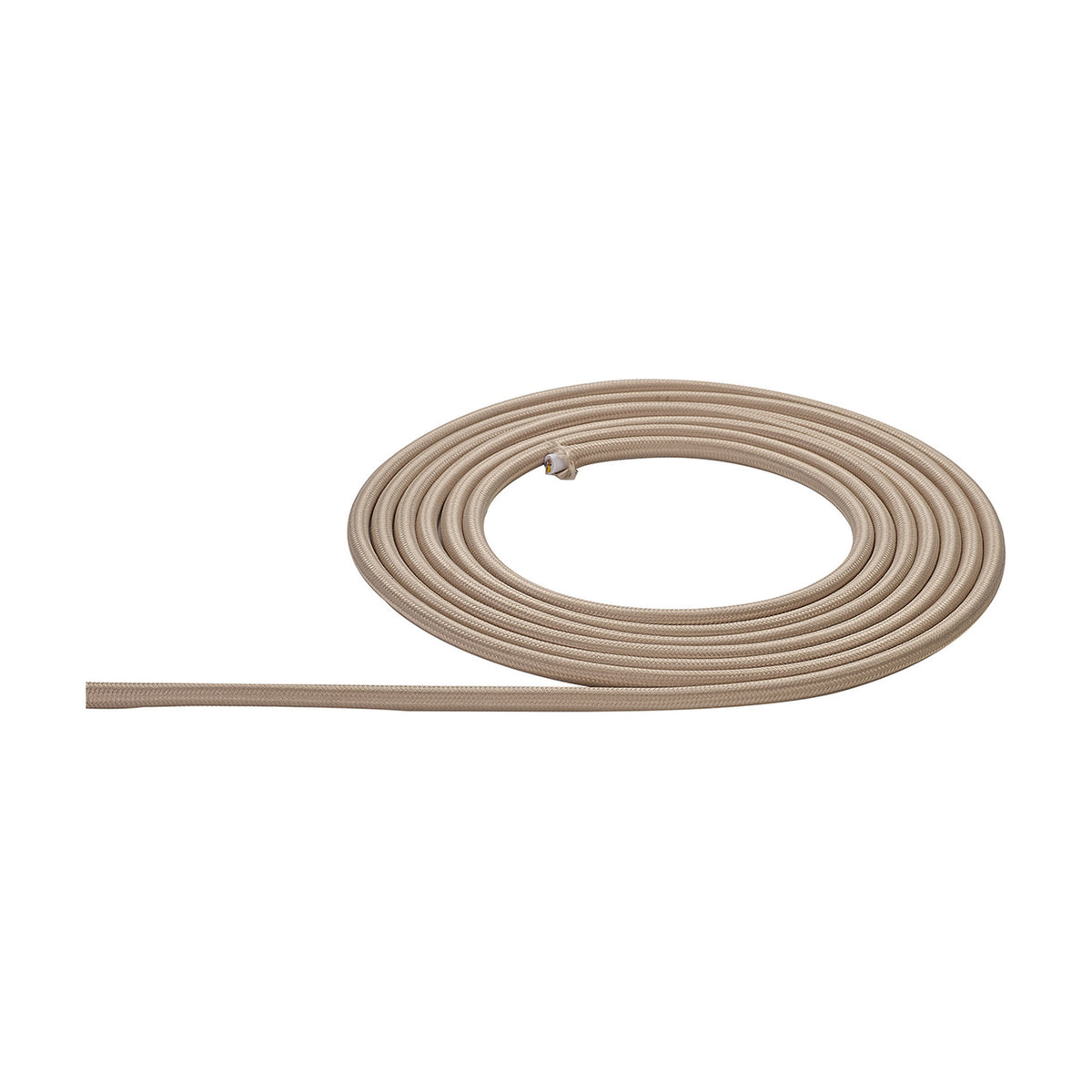 Cavo Braided Copper Cable 3 Core 0.75mm - Ivory