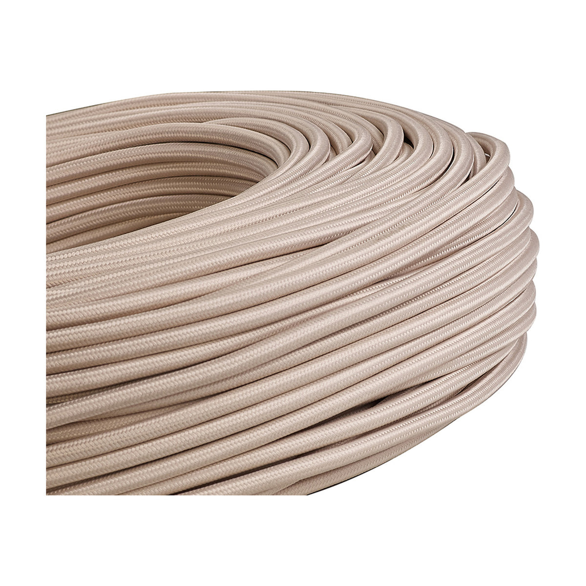 Cavo Braided Copper Cable 3 Core 0.75mm - Ivory