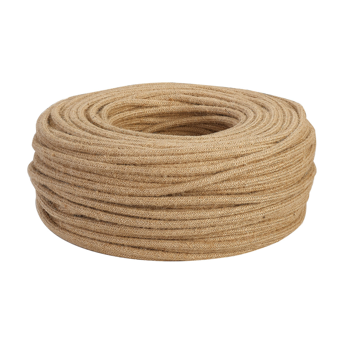 Cavo Braided Copper Cable 2 Core 0.75mm - Jute Brown