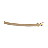 Cavo Braided Copper Cable 3 Core 0.75mm - Jute Brown