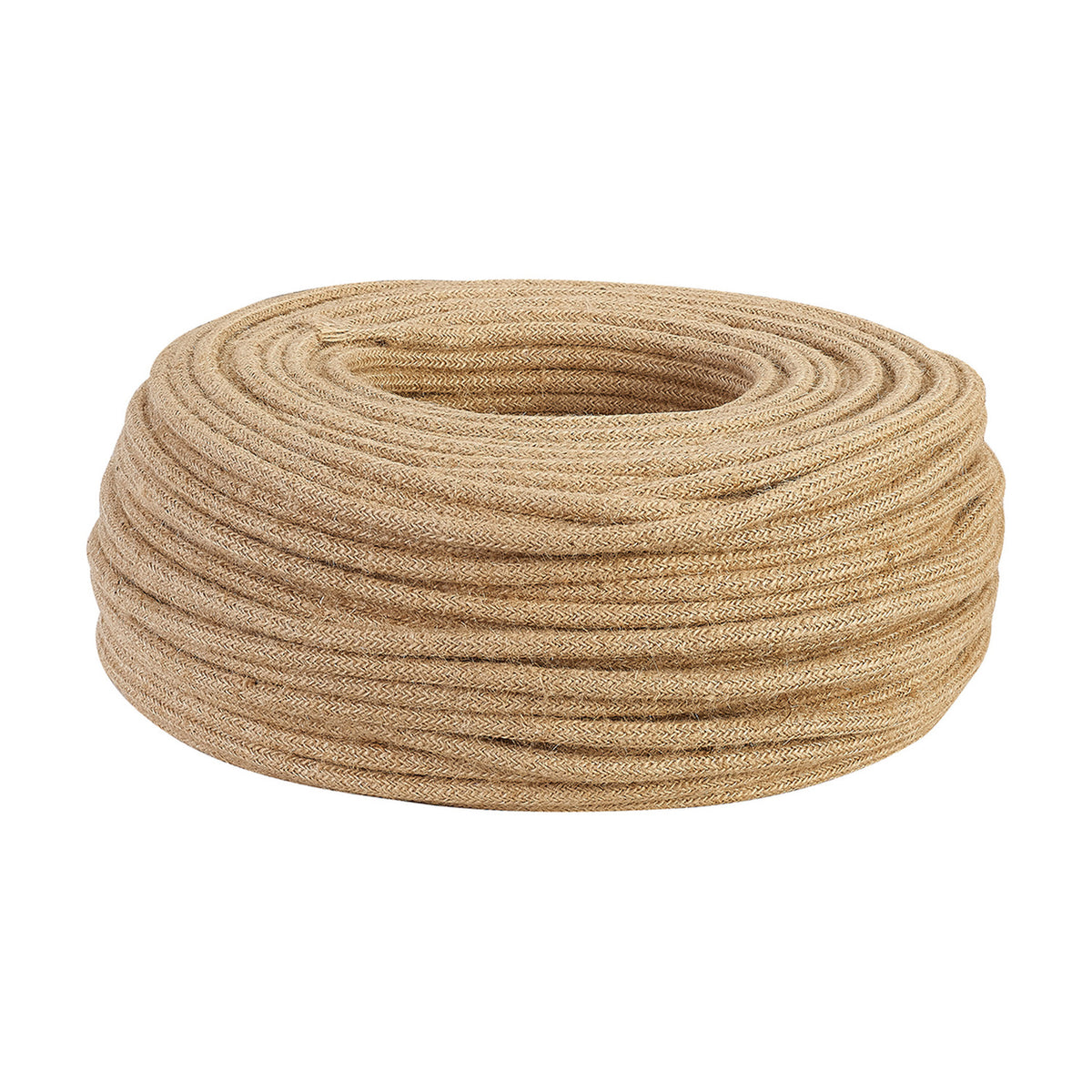 Cavo Braided Copper Cable 3 Core 0.75mm - Jute Brown