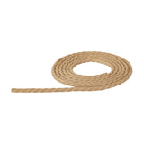 Cavo Braided Twisted Copper Cable 3 Core 0.75mm - Jute Brown