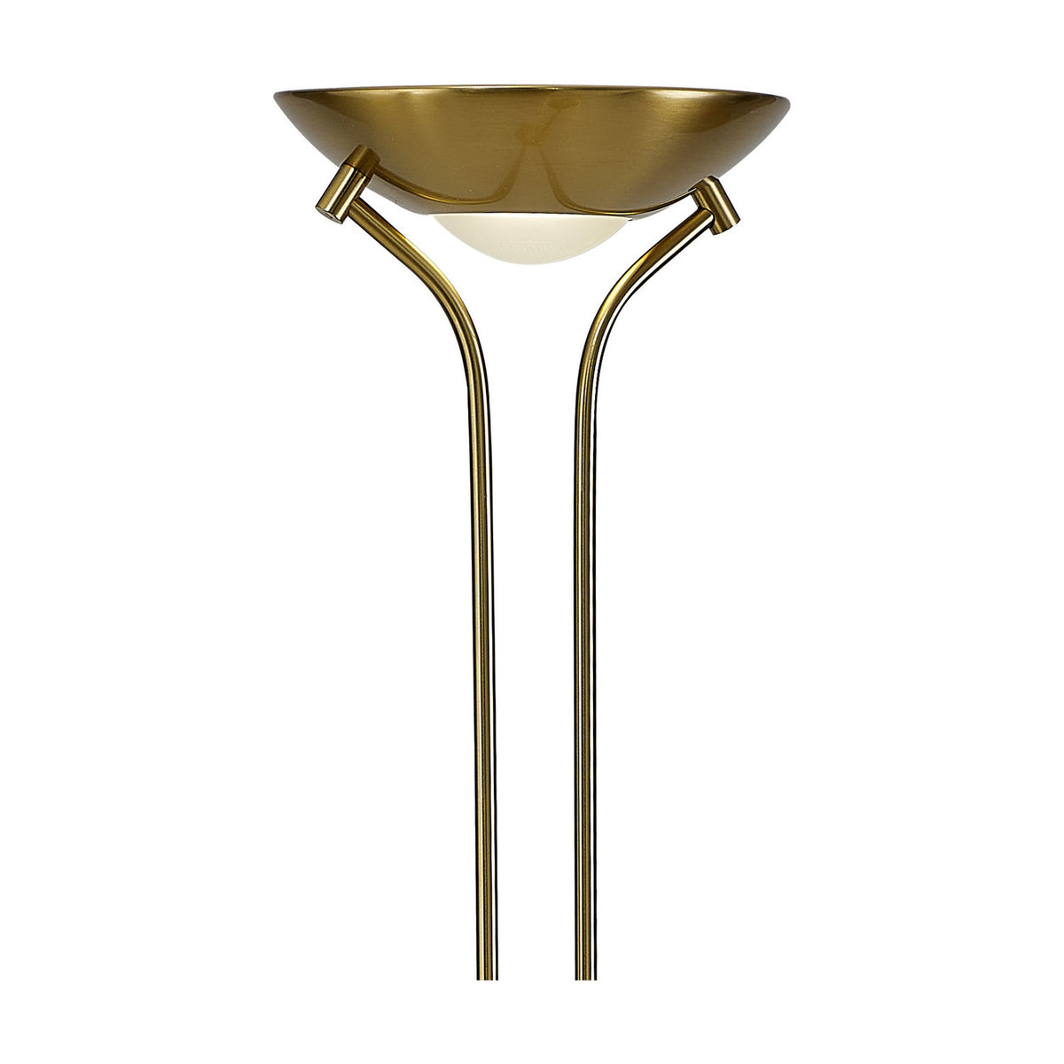 Brazier Floor Lamp 25cm - Aged Brass