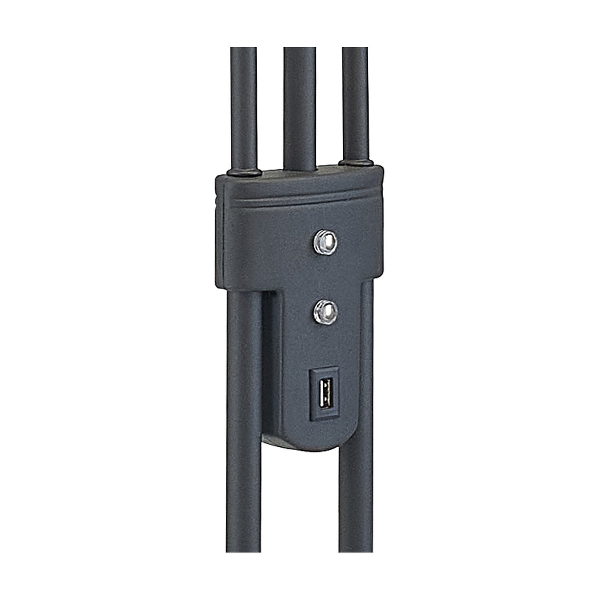 Brazier Floor Lamp 25cm - Satin Black