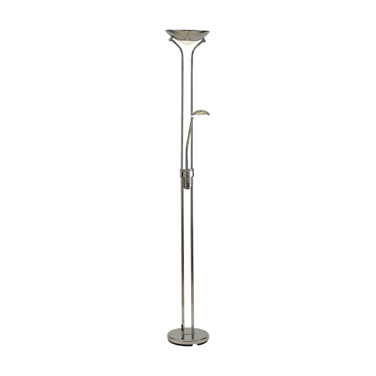 Brazier Floor Lamp 25cm - Polished Nickel