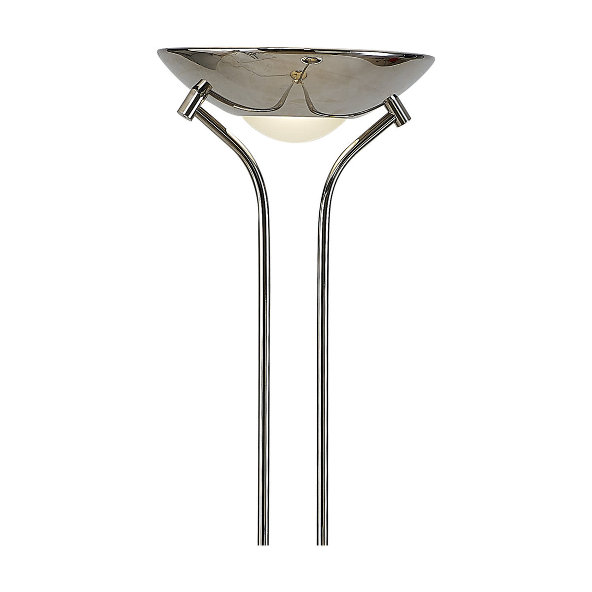 Brazier Floor Lamp 25cm - Polished Nickel